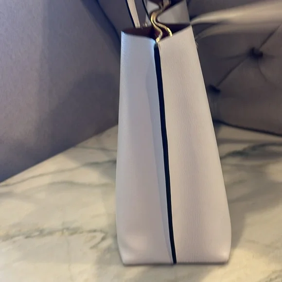 Authentic Coach Ivory Crossgrain Leather CityTote Bag! - Picture 6 of 16